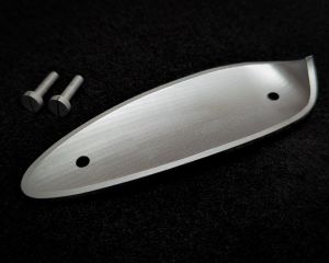 BUTT PLATE SMOOTH WITH SCREWS